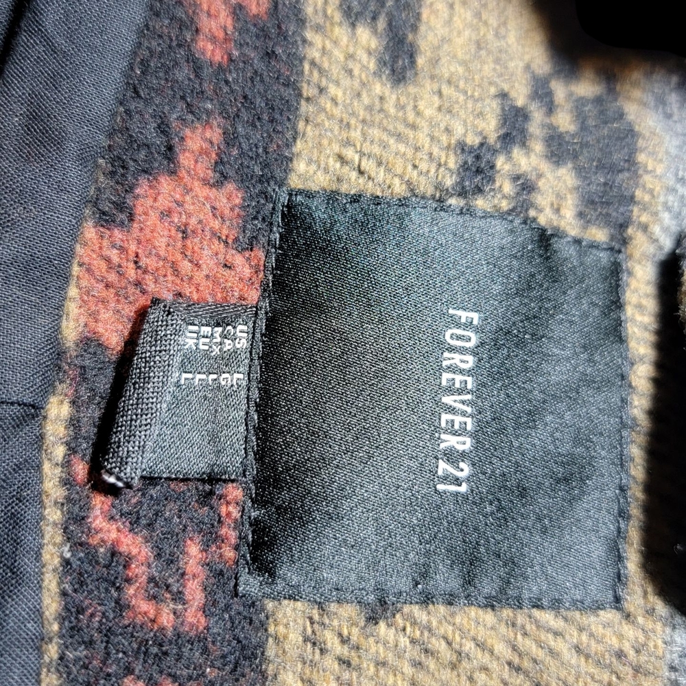 Forever 21 Earthy Patterned Jacket - Picture 2 of 2